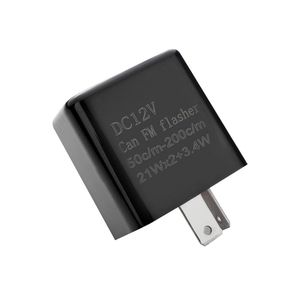 Relé Intermitente Para Moto - Funciona En 6V Y 12V, 2 Pines, Para Bombillas Y LED Hasta 10W