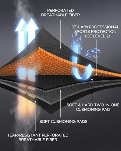 SHINYPRO Protective Padded Shorts