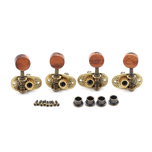 Chevilles d’accordage pour guitare classique Plaqué bronze Mécanique Touches d’accordage à trou unique pour guitare classique et accordeur 2R Bronze et bois - Les Beatles, Paul McCartney, John Lennon, RIngo Starr, George Harrison Chevilles d'accordage pour guitare classique Plaqué bronze Mécanique Touches d'accordage à trou unique pour guitare classique et accordeur 2R Bronze et bois – Image 4