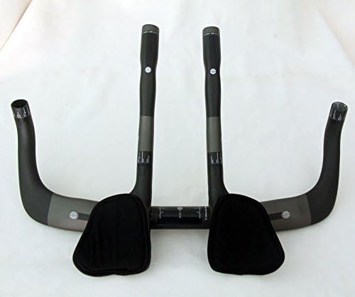 IVEKE Matter Carbon Fiber 40 42 44 46 cm TT/Triathlon Time Trial Bullhorn Bar Aerobar 31.8 mm Handlebar