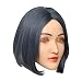 HRTX Femminile Pieno Umani Testa Maschera in Lattice Maschera di Bellezza Maschera di Halloween Realistico Volto di Donna Crossdressing