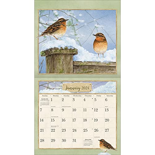 Lang Birds In The Garden 2024 Wall Calendar (24991001895) #TOP2