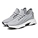 KVOTUU Slip On Tennis Shoes Women Men Arch Support Sneakers Ultra Light Breathable Casual Walking Shoes Fashion Mesh Workout Sports Shoe Comfortable Athletic Sneaker Grey