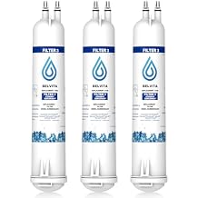 BELVITA Compatible with 4396841 Refrigerator Water Filter, EDR3RXD1, KAD3RXD1, WHR3RXD1, 4396841, 4396710, Filter 3, 46-9083,46-9030, 9030, 9083 Refrigerator Water Filter, 3 Filters