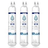 BELVITA Compatible with 4396841 Refrigerator Water Filter, EDR3RXD1, KAD3RXD1, WHR3RXD1, 4396841, 4396710, Filter 3, 46-9083,46-9030, 9030, 9083 Refrigerator Water Filter, 3 Filters