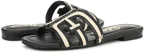 Sam Edelman Women's Bay Slide Sandal Black 9 M - 5