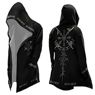 【Fashionable Look】This long-sleeved pullover features a medieval retro print and incorporates elements of Nordic mythology geometric patterns, adding a touch of retro fashion to your daily wear. 【Design】Using the most advanced 3D digital printing tec...