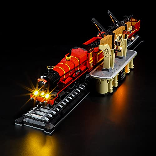 Image of BRIKSMAX LED Light for LEGO Hogwarts Express - Compatible with Lego Harry Potter Building Blocks Model - Light Kit