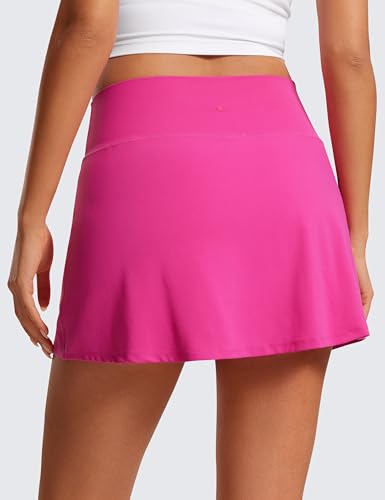 CRZ YOGA Butterluxe Skirts for Women High Waisted A Line Tennis Golf Athletic Casual Skorts with Pockets - Image 3