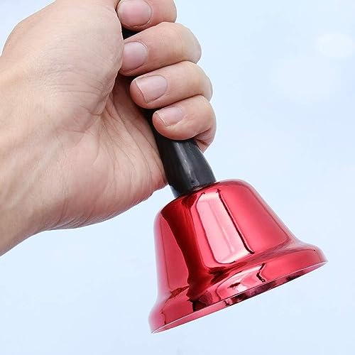 Sino Sineta De Mão Campainha Vermelho