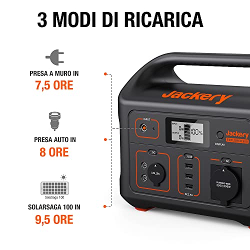 Generatore Solare Jackery 1000 Plus 200 W, Centrale Elettrica - Foto 9
