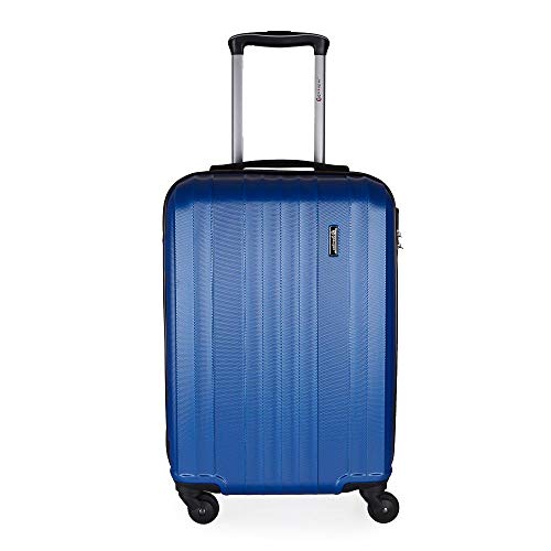 Conjunto de Malas de Viagem California em Abs Gosuper com Rodinhas Giro 360º 2 Peças Azul