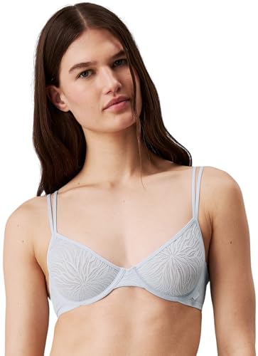 Calvin Klein Damen Demi-Cups BH Unlined mit Bügel, Blau (Plein Air), 90A – Ansicht 1