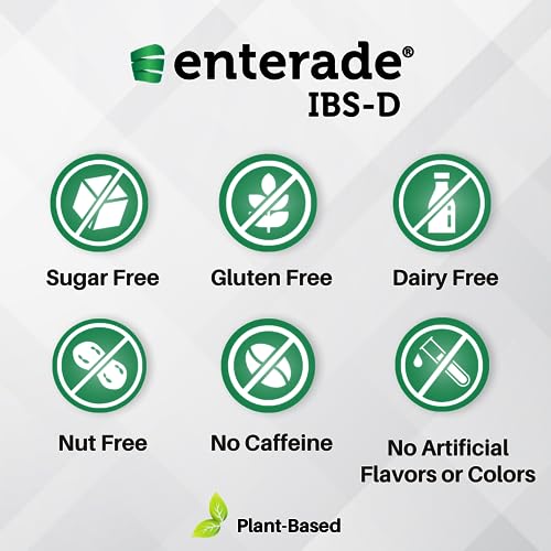 Enterade Ibs-D, 6 Bottles, Targeted Dietary Support For Irritable Bowel Syndrome With Diarrhea (Ibs-D), 8Oz #TOP3