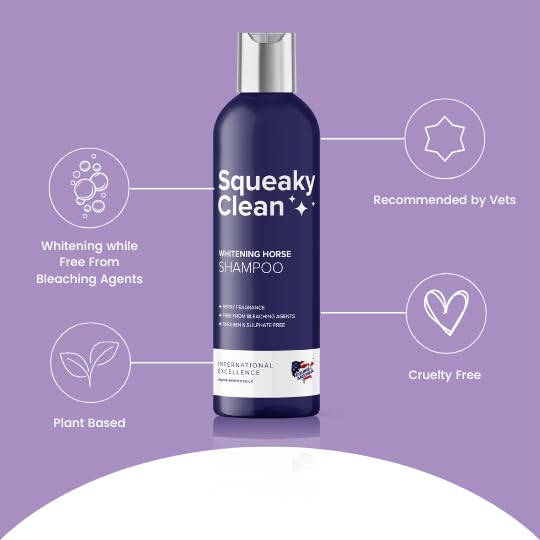 Equine America Horse & Pony Whitening Shampoo, Purple - Image 3