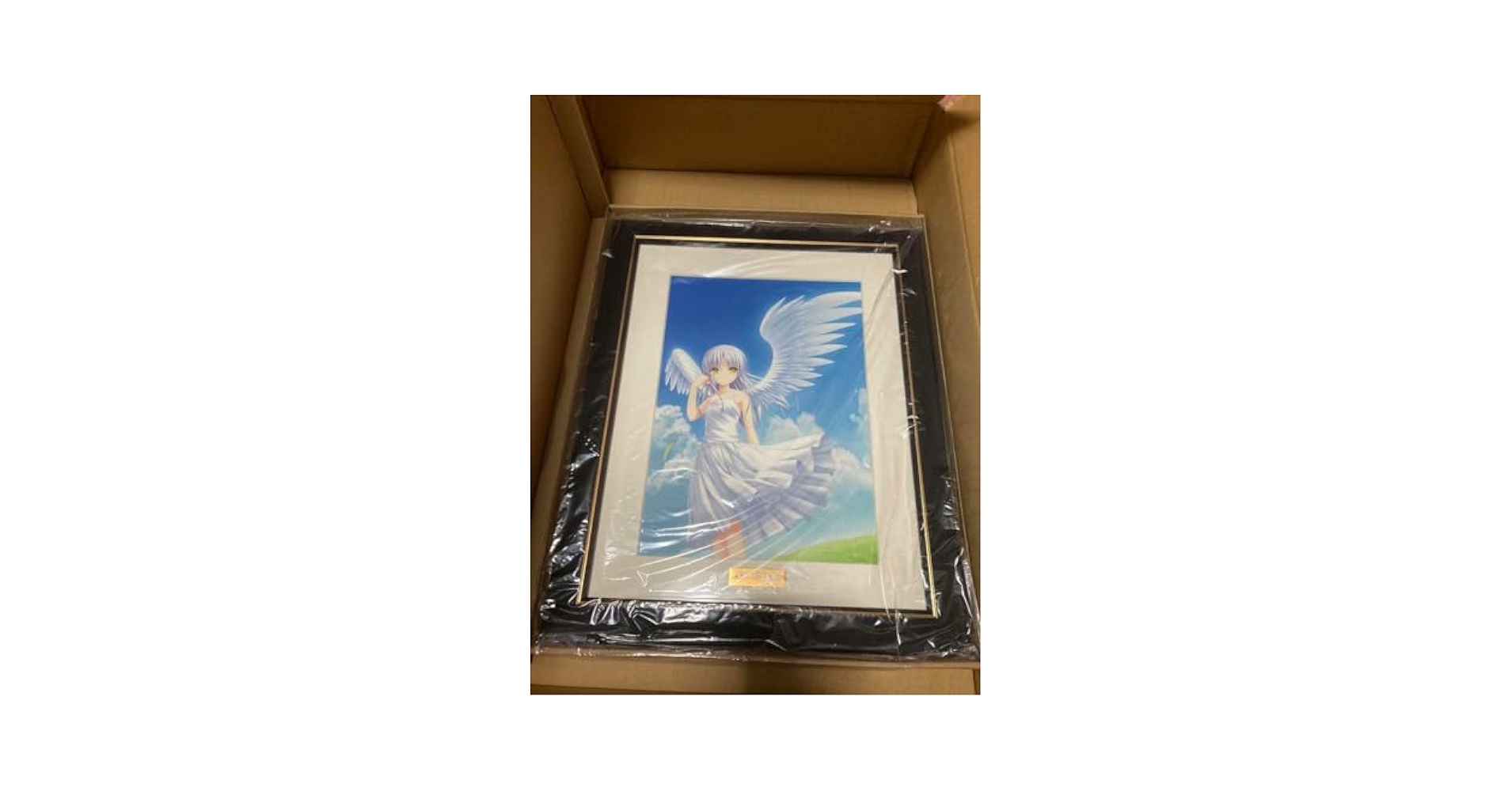 Angel Beats! アートグラフ　かなで　B Angel Beats!]キャラファイングラフ（かなで／薔薇）A4