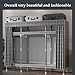 UINGBPXT Clothing Wardrobe Closet All Steel Frame Wardrobe Closet for Bedroom Hanging Large Clothes Closet with Thicken Cloth Cover Portable Closet Spacious