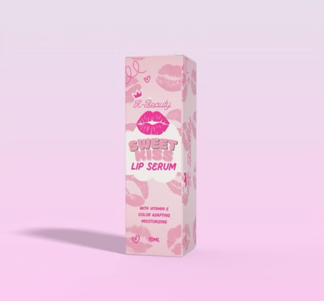 K-Beauty Sweet Kiss Lip Serum with Vitamin C, Color Adapting, Moisturizing, 10ml, Pink image 3 of 3 B0DS7GGVBB