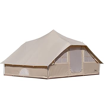 Amazon.co.jp: MC トモウント ロッジ型 ワンポールテント 豪華TC
