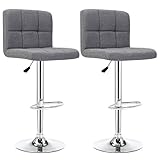 Gesamtabmessung: 43cm B x 36cm D x 88-110cm H; Einstellbare pneumatische Sitzhöhe (bewegt sich von der Theke zur Höhe des Pubs).