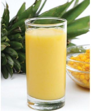 Glass of pineapple juice