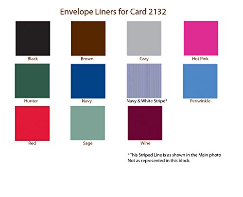 Vertical Embossed Correspondence Cards - 2132 #TOP4
