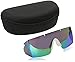 Neff Brodie Shades Men's Sunglasses with Interchangeable Lenses and Sunglass Case - 100% UV Protection Sunglasses for Men - Sunglasses for Cycling, Running and Driving