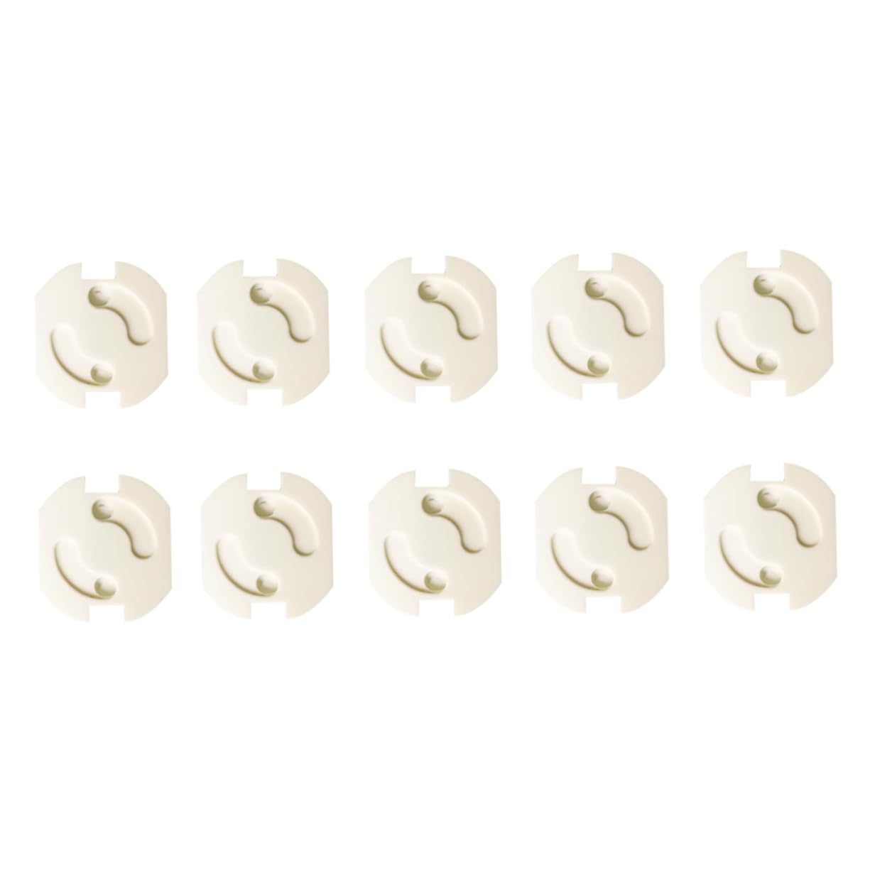 Toddmomy 20Pcs Safety Electric Outlet Covers Electric Shock Socket Protector for Home Office and School Standard Caps for Safety