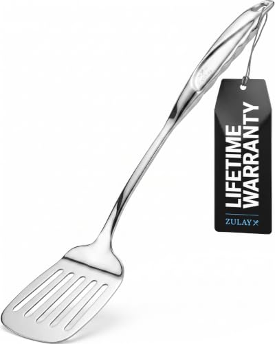Image of Zulay Kitchen Stainless Steel Slotted Spatula Turner