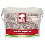 Leinos Naturlatexkleber 10,00 kg – adhésif de contact sans solvant à base de latex naturel...
