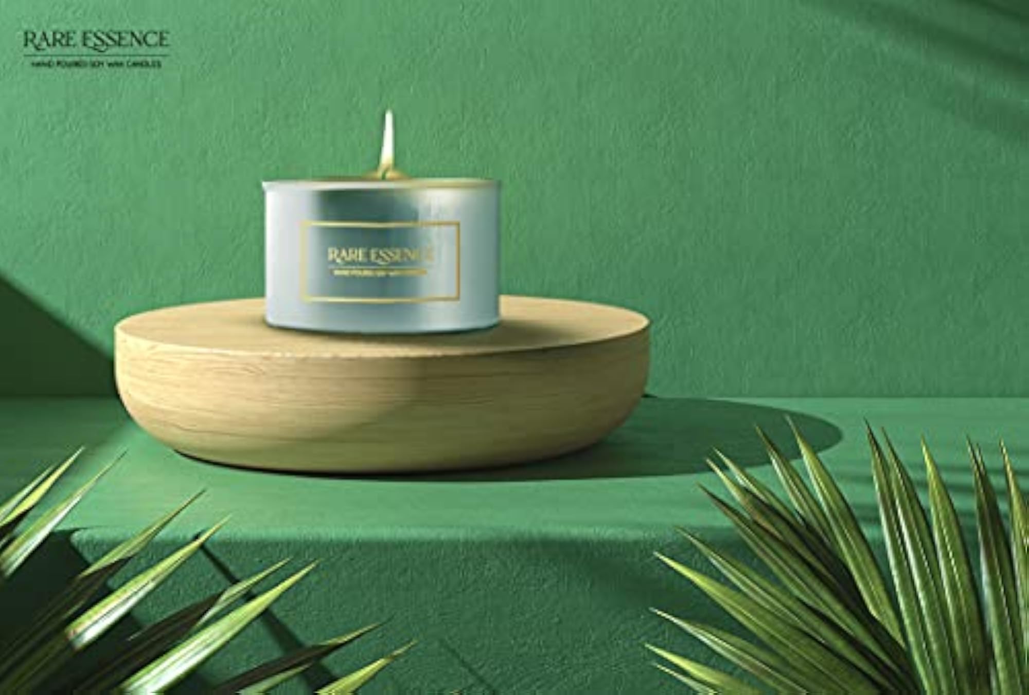 Tin Jar Soy Wax Candles (5.5X8 cm_Pineapple)