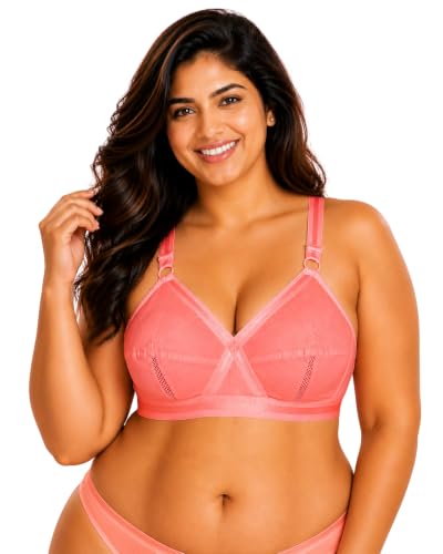 Image of SONA Perfecto Plus Size Cotton Full Coverage Bra for Women Heavy Bust