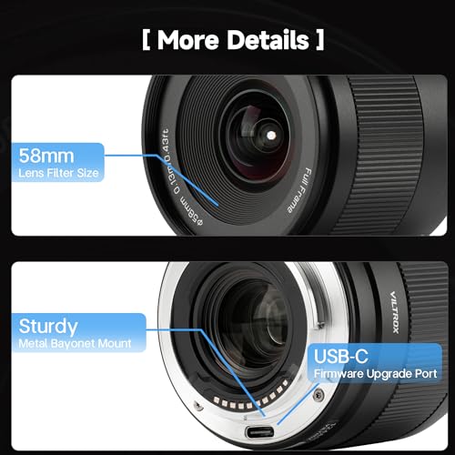 فيلتروكس عدسة كاميرا اف 4.0 باطار كامل 14 ملم بتركيز تلقائي بزاوية عريضة للغاية (لسوني اف اي)