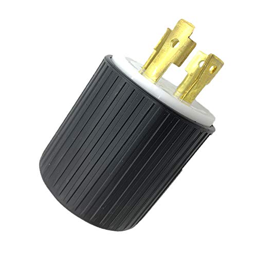 NEMA 30 Amp 125/250V 4 Prong Industrial Grade Locking Plug Connector Receptacle (L14-30P)