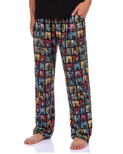 INTIMO Mortal Kombat Pajama Lounge Pants Men's Allover Character Squares Design Adult Loungewear