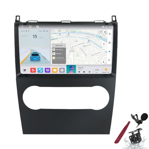 Autoradio Android 15 pour Mercedes B-enz Classe A B W169 avec écran tactile 2K