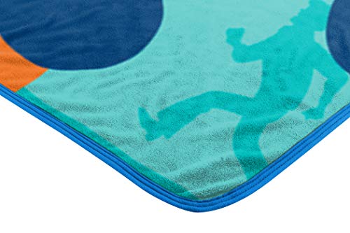 The Northwest Company Warner Brothers Scooby-Doo, "Whole Gang" Micro Raschel Throw Blanket, 46" X 60", Multi Color #TOP2