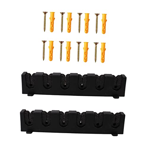 Parliky 4-rod Storage Wall-mounted Fishing Rod Bracket Sturdy Lightweight Design