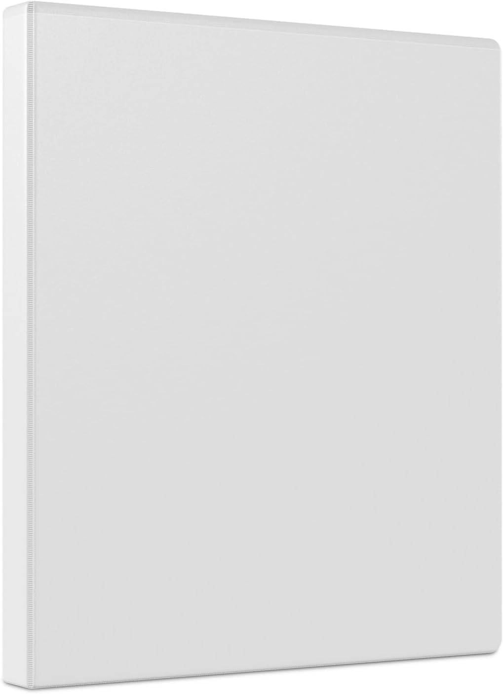 SIMPLY Staples 358166 .5-inch Round 3-Ring View Binder White, 12/Carton (21682)