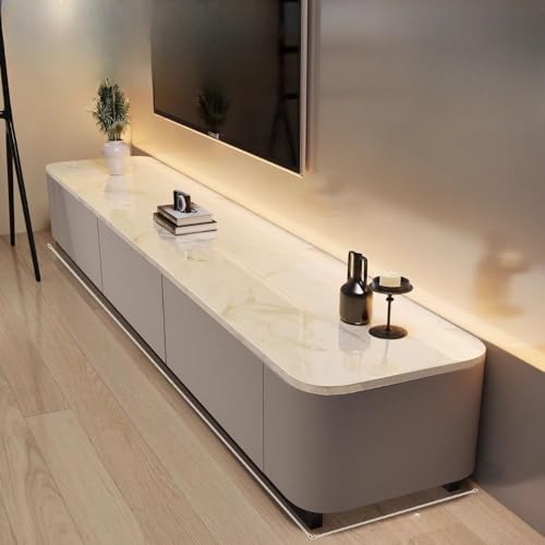 テレビコンソール 低背キャビネット テレビスタンド フロアスタンド型テレビ台Dearolling リビング用 家庭用 省スペース 寝室収納キャビネット スタイリッシュ (180*30CM,B)