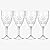 Shatterproof Tritan Stemmed Fancy Wine Glasses Goblets, Resalable | 4 Set | Clear Colors Crystal Glass Lookalike Crystal Acrylic Drinkware, Reusable Unbreakable BPA-free plastic, Outdoor & Indoor 11OZ