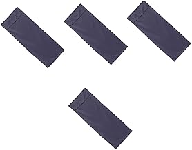 VOSAREA 4Pcs Cortina Sombra Romana Cortinas Transparentes Cortina De Chuveiro Decorativa Cortinas Infantis Cortina Para Sala De Estar Cortina Para Quarto Cortinas De Filtragem De Luz