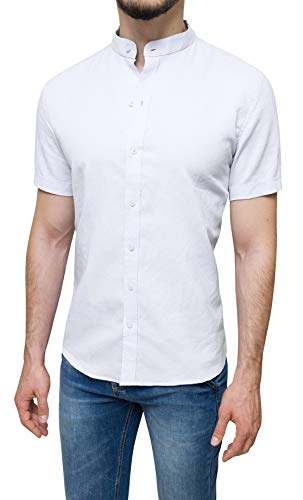 Chemise en lin homme Evoga blanc : la tenue idéale pour vos mariages et vacances d'été