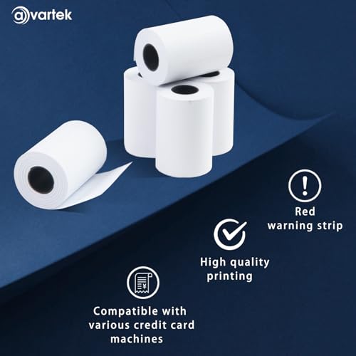 Papel térmico de alta definición 57x40 para terminales Barclaycard 4