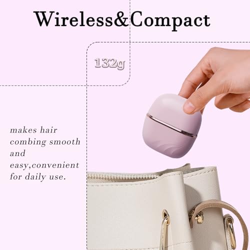 Mini plancha de pelo inalámbrica portátil recargable miniatura 6