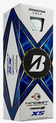 Bridgestone Tour B-XS Mindset Golf Balls (White, 3pk) 1 Sleeve 2024