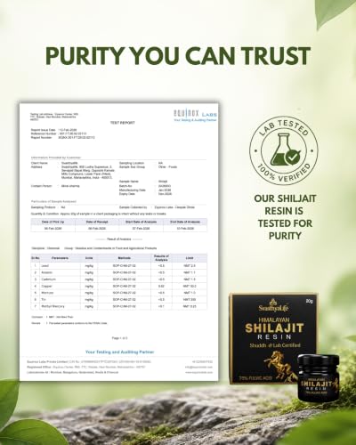 Image of Pure Himalayan Shilajit Resin 20 g | 75% Fulvic Acid Rich | Boost Muscle Growth & Stamina I 100% Ayurvedic