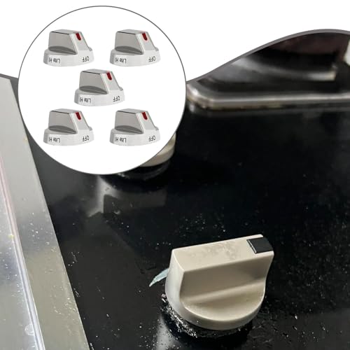 5 Boutons de Commande pour Plaque de Cuisson 3447565 PS9606608 - 5