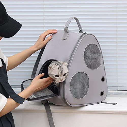 Sac à dos respirant grand volume avec structure triangle pour chiot