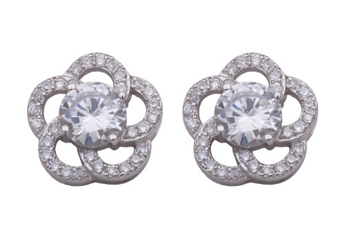 Preisvergleich Produktbild ALVINA DAMEN OHRRING SILBER MIT ZIRKONIA ZO-5873